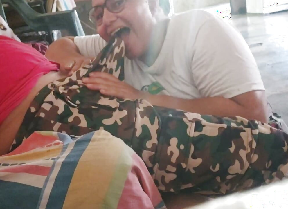 sucking a soldier's dick