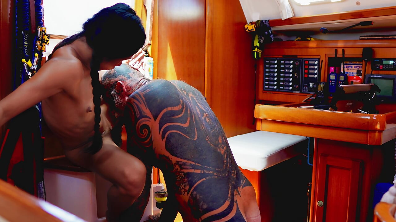 TransAlpha with big cock and tattooed with big huge dick