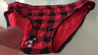 Rood panty klaarkomen 02