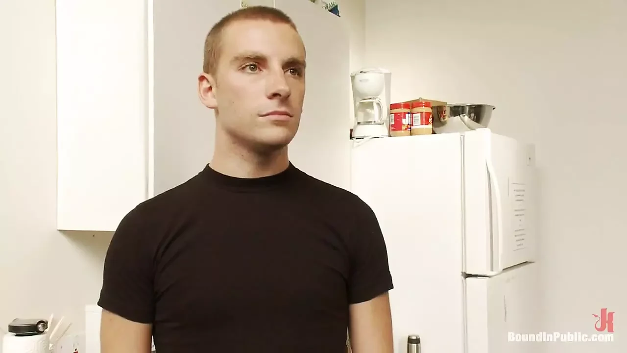 Young Stud Is Bound for the First Time at Mr. S Leather