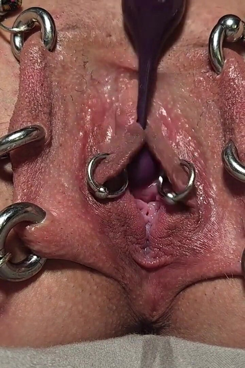 New Inner Labias Percing Upgrade Vibrator Clit Orgasm