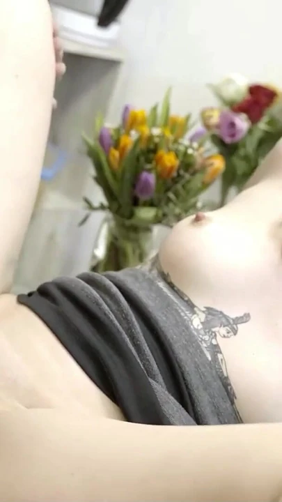 Memorable moment from "German Nymphomaniac Girl tricked the Carftsman to make her pregnant"