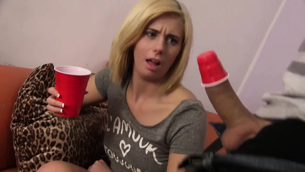 Blonde Nympho Gets Pumped By A Big Thick White Cock And Takes A Creampie - Perv Milfs n Teens