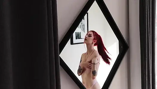 Solo in Shibari Bondage Rope