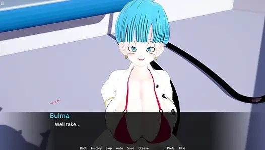 Толстушка шаловливая миссия - большие сиськи Булмы - часть 4