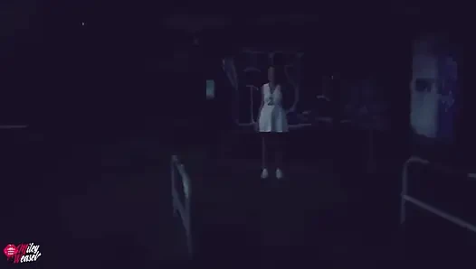 Geile Blonde Schlampe Lässt Sich Im Unwetter Den Arsch Ficken!!