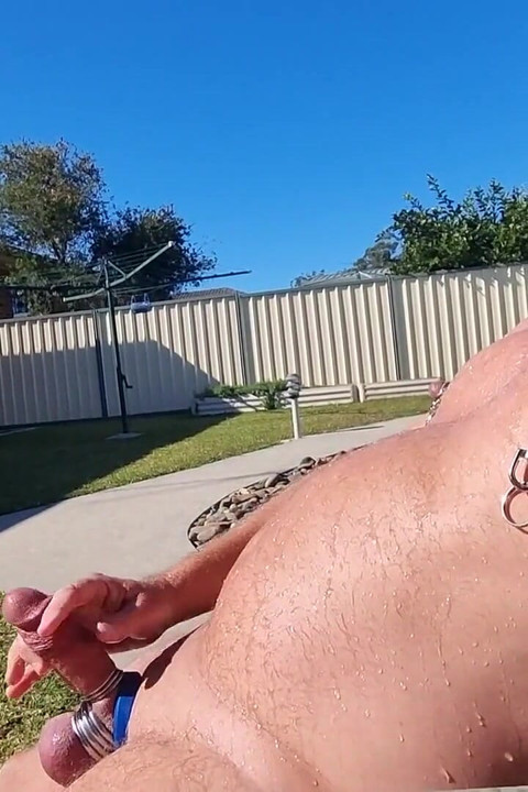 Piss on Myself in the Back Yard