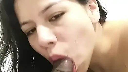 Hot stepsister fucks with her brother's BBC while her parents are not at home