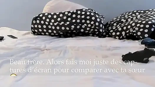 Kayınbiraderim beni sikti, prezervativi çıkardım ki orospu vajinama sıksın.