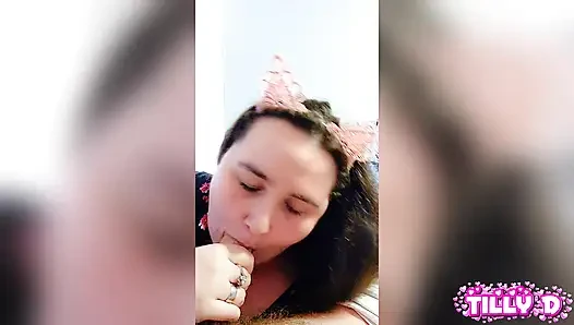 Kitty Wants Her Milk "Blowjob And Cumshot"