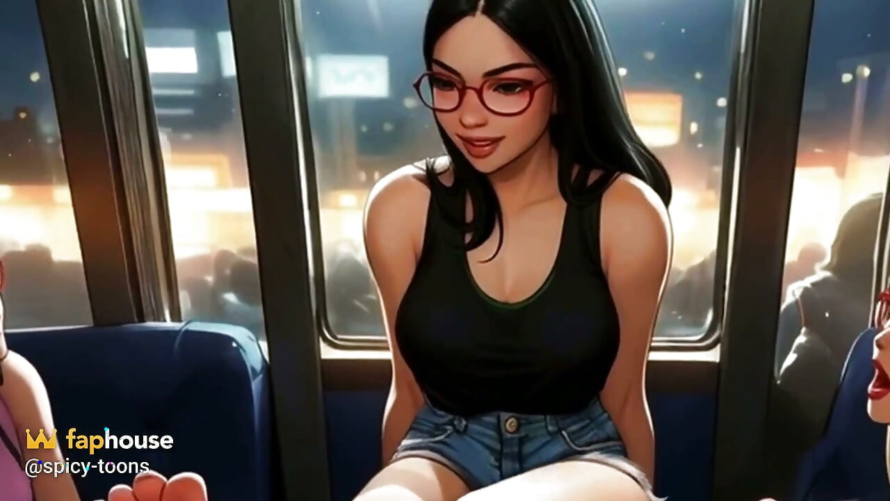 Lin's Friends Join in on Pleasing Your Cock