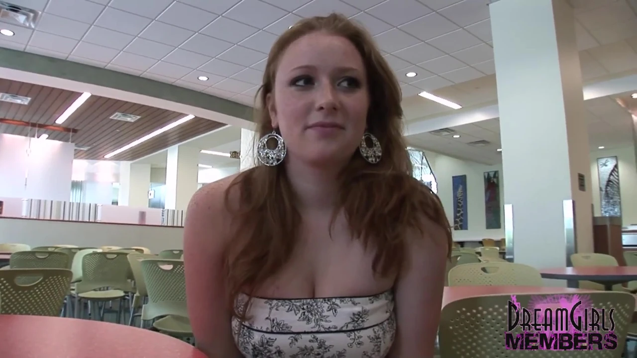 Big Natural Tits Exposed on a Local College Campus