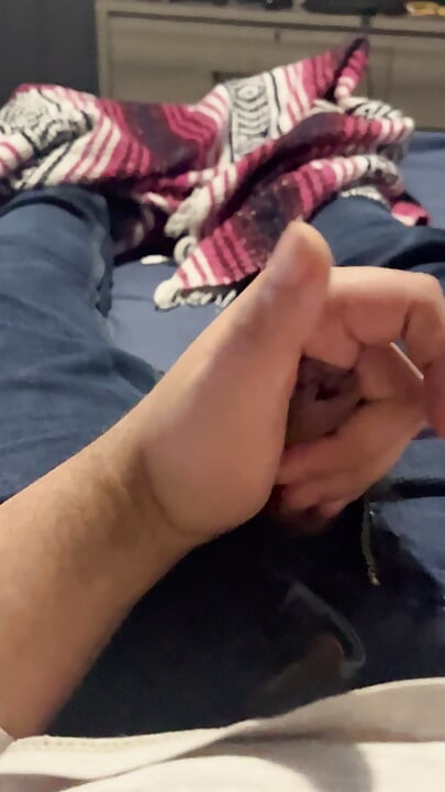 Jerking off for nine minutes straight