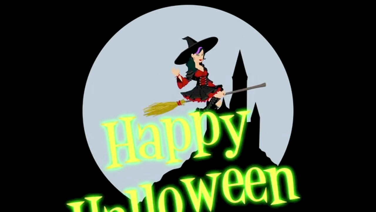 万圣节热辣小猫黑色扭曲