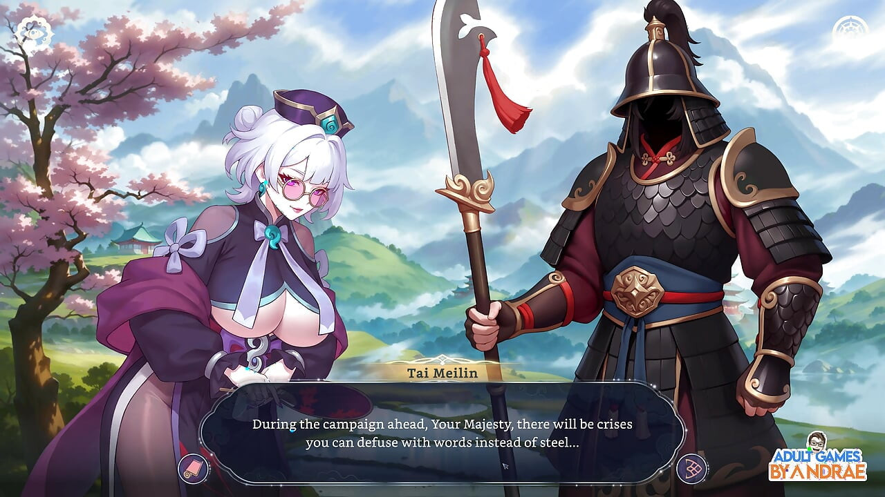 Harem Fantasy - el juego de guerra de concubinas parte 1 - sexo con sus concubinas