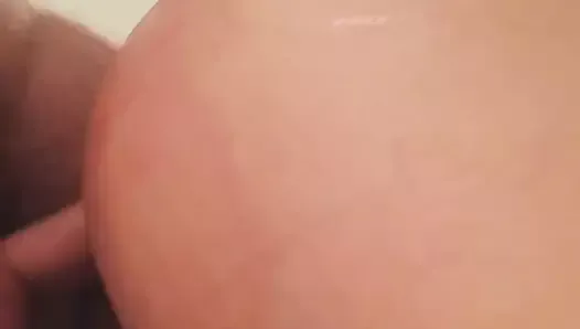 My ass getting pissed on and spanked