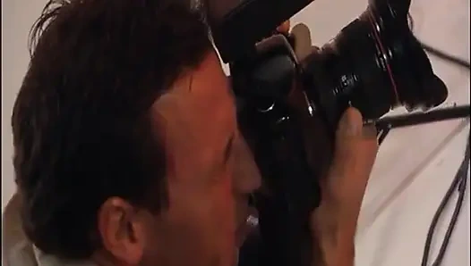 Slutty Blonde in White Lingerie Sucks and Rides a Big Hard Cock