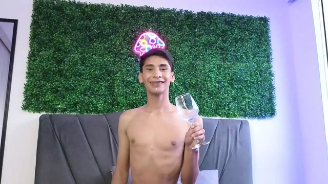 cum in cup and eat