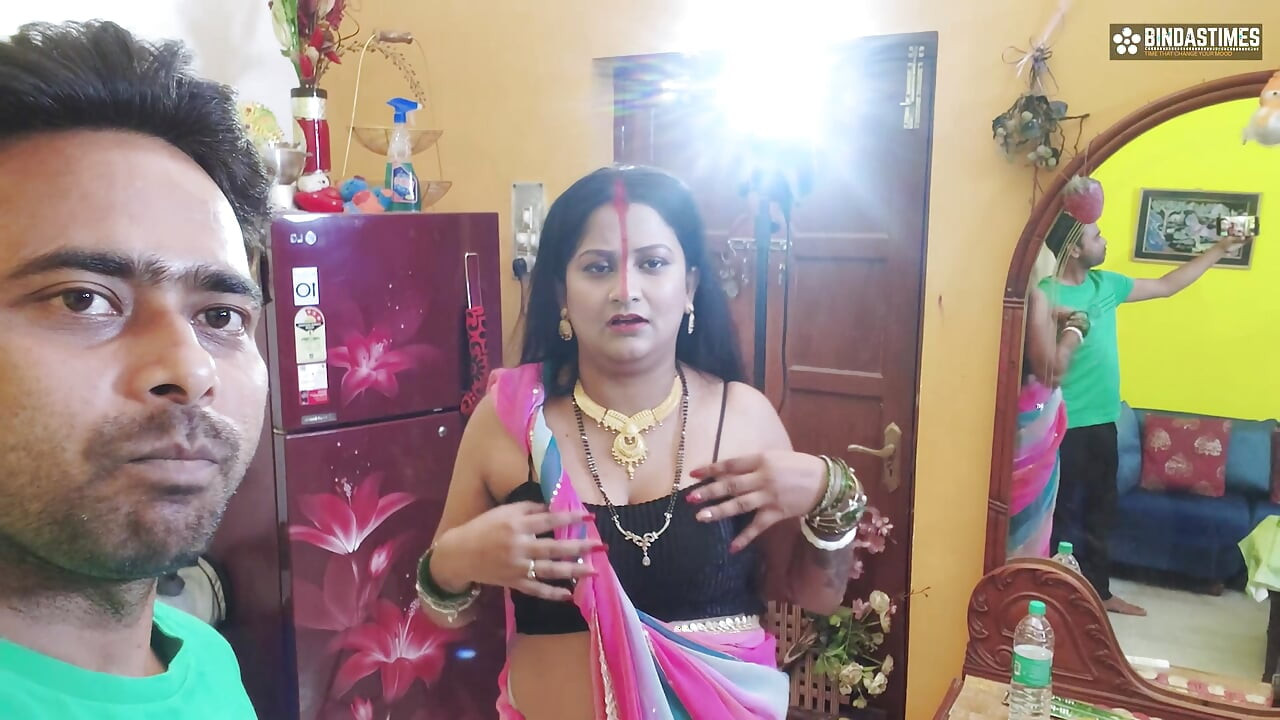 POV- StarSudipa Bihari Bhabhi 1st POV Vlog cu indianul ei devar având un videoclip sexual complet (audio hindi)