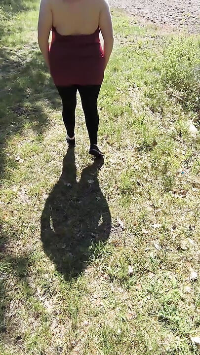Tits banging on high stand