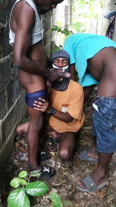 New Year Day Risky OutDoor sex