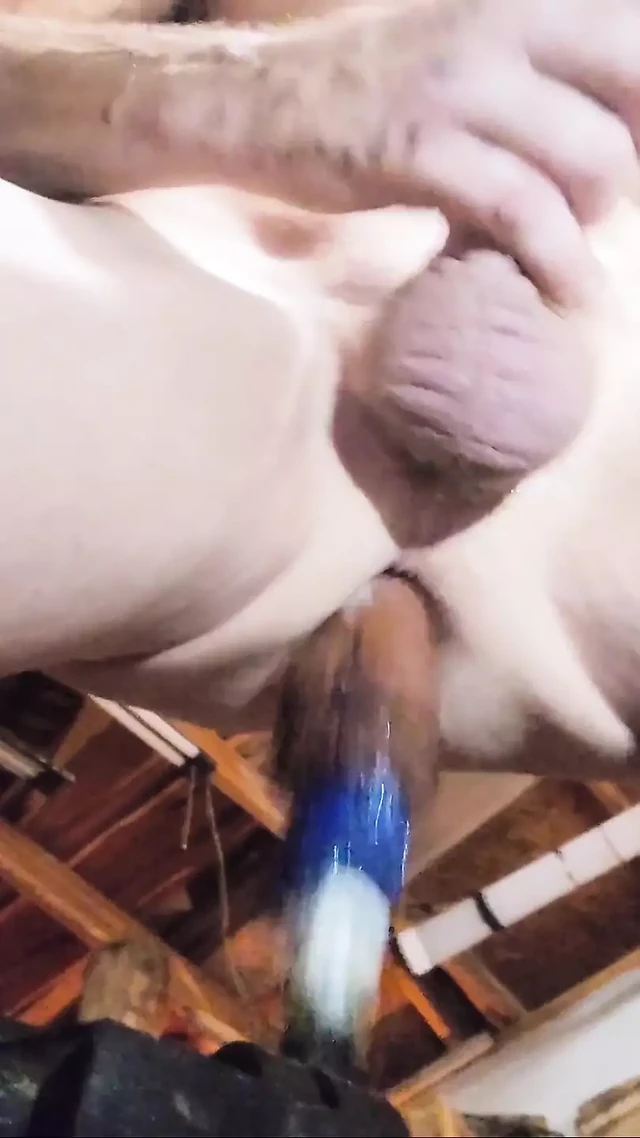 Fuck Machine Makes My Ass Cum