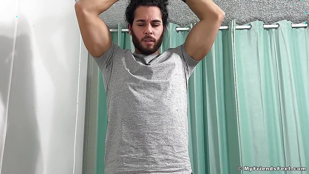 Peaking on Nathaniel's Socks & Feet