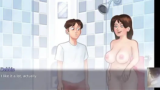 Milf stiefmutter debbie alle dusche unzüchtige szenen! summer time saga neues update