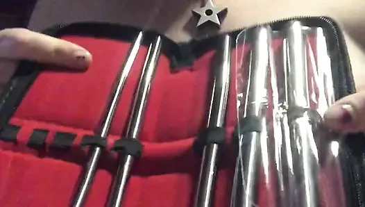 When Squeezing a Metal Ball Can Make You Orgasm. Full Video!