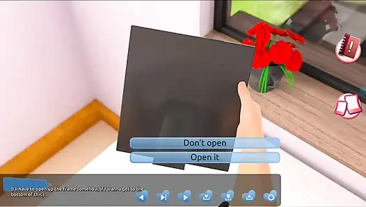 Helping the hotties #2: Johannes saw Bella's boobs while she was getting dressed