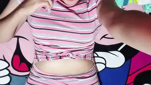 Stepmom Shares Bed with Stepson: Naughty Nighttime Fun! (real Homemade)