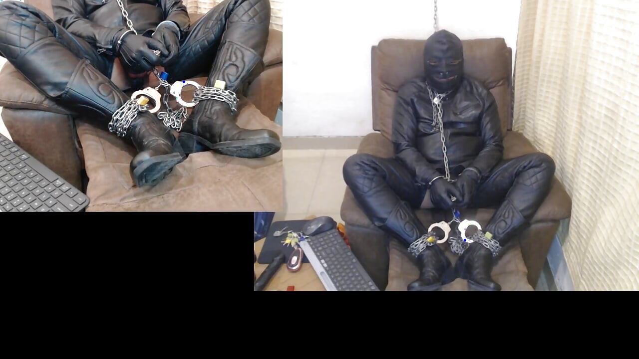 Selfbondage Leather Gay Live