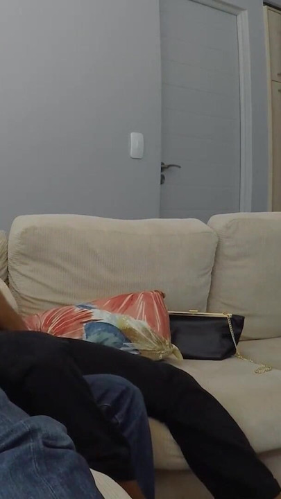 This EBONY babe lied to her BF about the shooting... let me fuck her PUSSY while he rooted for her | Clip 1