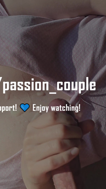 Hot Handjob and Cum on My Cute Pyjamas! | Clip 2