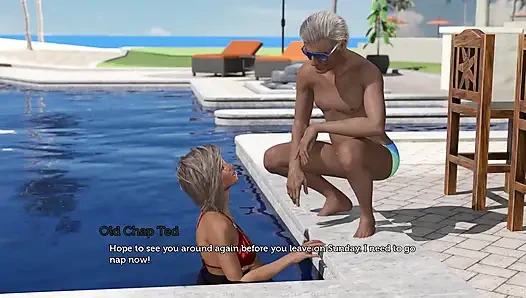 Tacos cuck beobachtet, wie seine frau einem alten chap muschi gibt und seinen schwanz am pool tief in den hals kriegt - episode 90