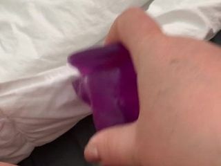 Squirting 4 times on my dildo