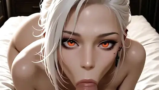 Anime hentai - bercinta dengan temanku, aku memberinya pantatku