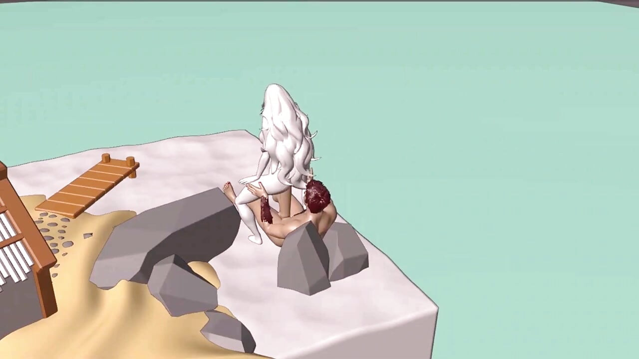 Мечтана 3D анимация за секс за възрастни, меко осветление и естетическо движение
