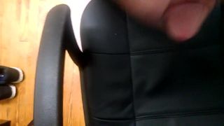 Daddy cum at the office