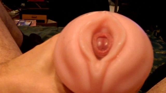 playing with sextoy