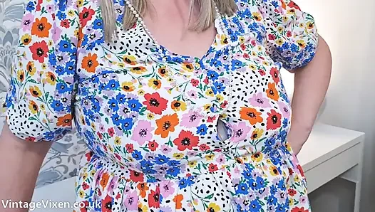 PRETTY BRA FOR AUNT JANES BIG SAGGY BOOBS