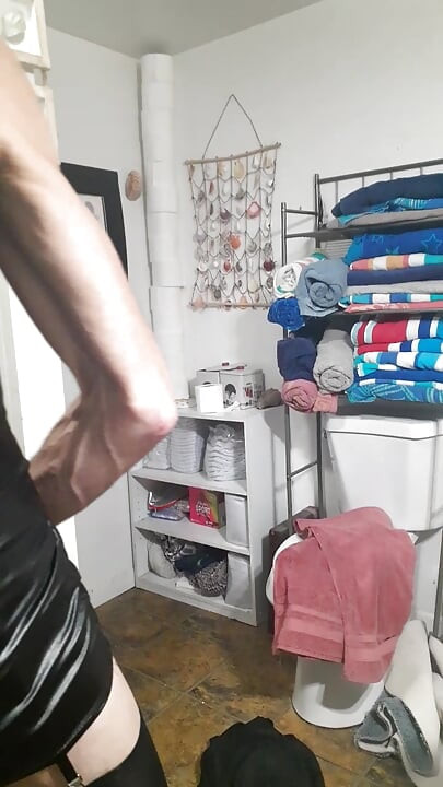 Cdmichelle Trying on Different Outfits Then Starts Riding a Dildo While Jacking off