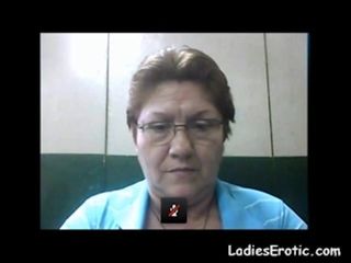 Ladieserotic Amateur Oma selbstgedrehtes Webcam-Video