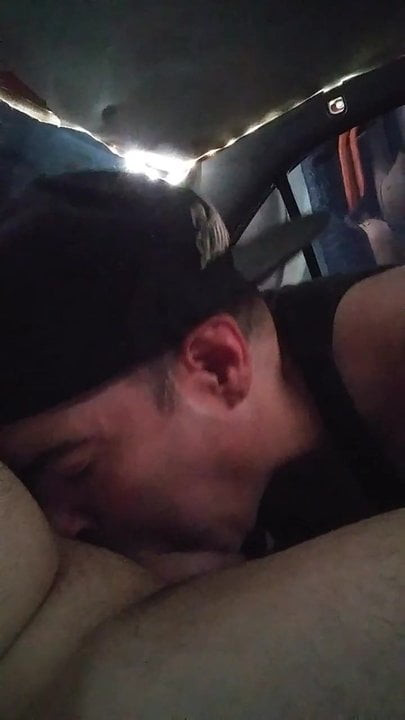 Sucking a big cock