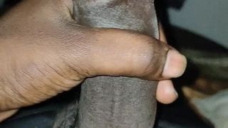 Tamil chico enorme dick masturbación con la mano video