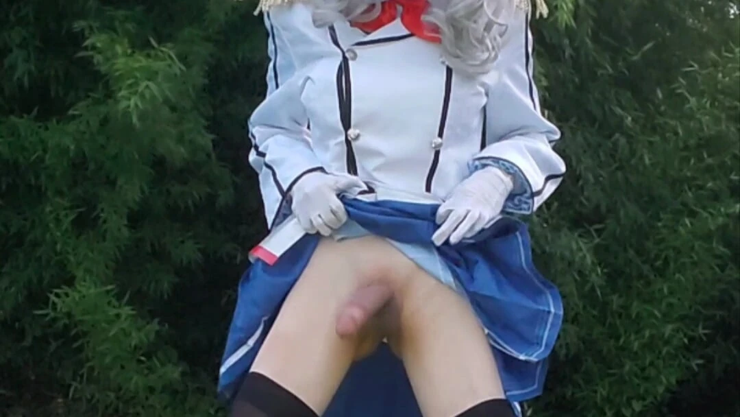 Kashima Cosplay Outdoor Exposure Masturbation Vol.2