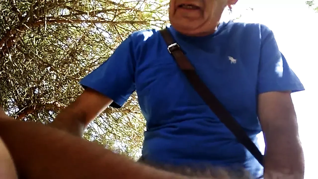 Vecchio con un gran cazzo