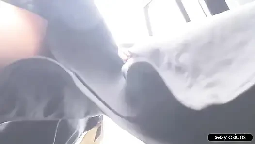 Busty G-cup Wife with Bold Curves, Intense Energy Builds Toward Passionate Creampie Climax Moment