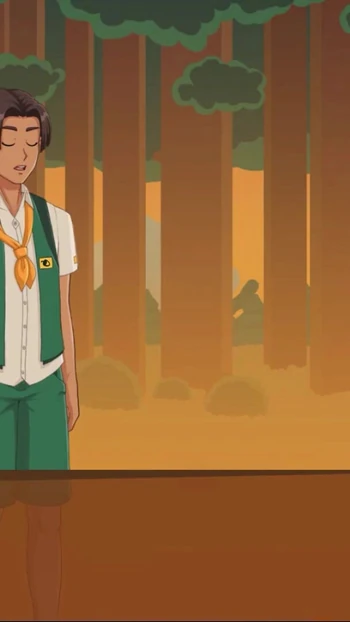 Thrilling moment from "Camp Mourning Wood (Exiscoming) - Part 10 - Hot Queen In Robes By LoveSkySan69"