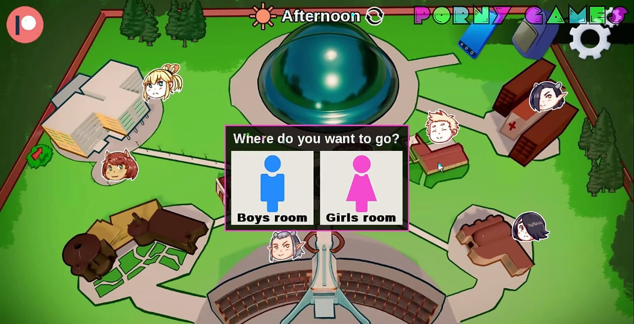 Heroes University H - Prologue - Masturbating Behind the College Part 5